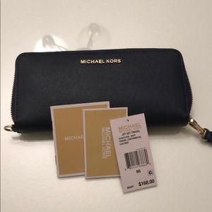 Michael Kors Wallet Navy